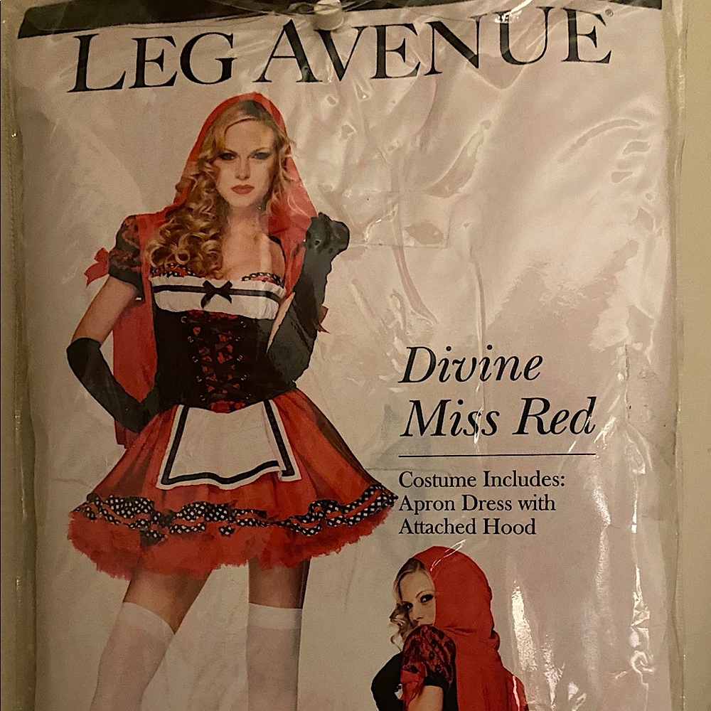 Divine Red Riding Hood Leg Avenue Wolf Costume